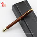 Benutzerdefinierte Nachfüllfarbe Luxus Geschenk Holz Stift Set mit Logo gedruckt